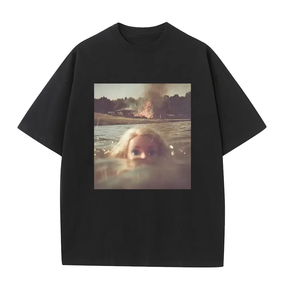 

Hot Funny Diving Doll Meme Graphic T-shirt Men Women Casual High Quality Cotton T Shirts Unisex Oversized Short Sleeve T-shirts