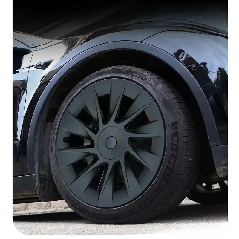 HOT 20 Inch for Tesla Model Y 4pcs Performance Automobile Replacemen Hub Cap Full Rim Cover Accessories Wheel Caps Auto Parts