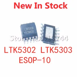 5PCS/LOT  LTK5302 LTK5303 ESOP-10 SMD Audio Power Amplifier Chip  In Stock NEW original IC