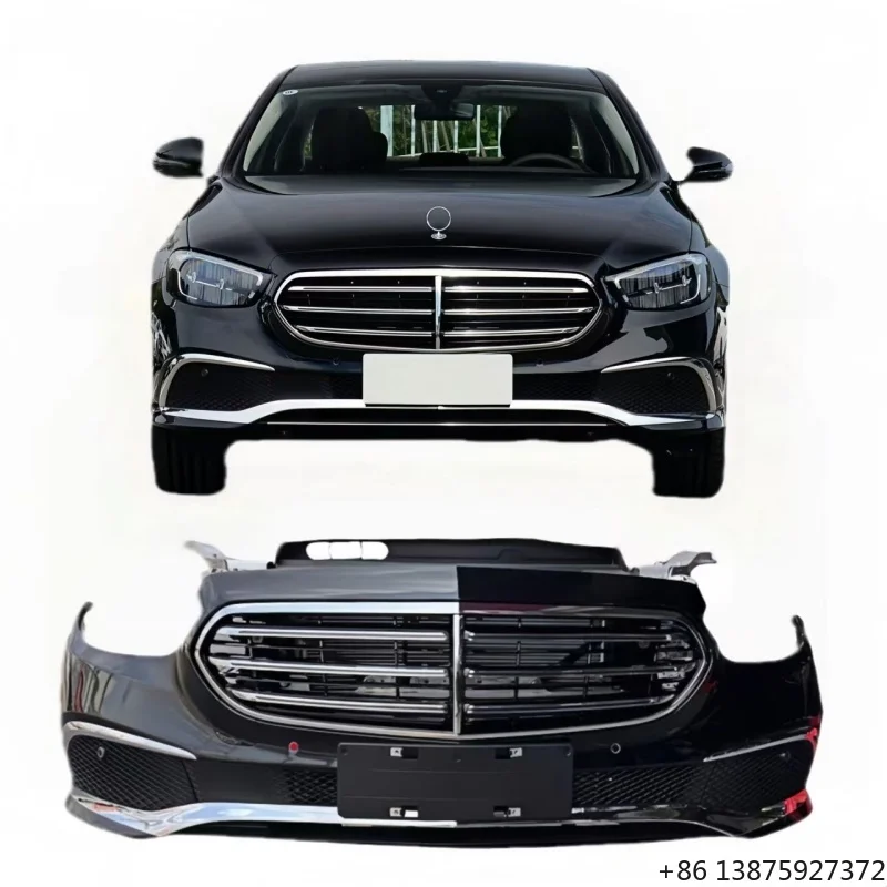 for  2021-2023 E-Class W213 Deluxe Front Bumper Assembly Auto Parts Body Kit for replacement conversion kit