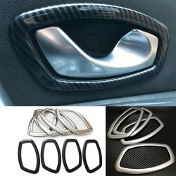 ABS Plastic built Door Inner Door Handle Bowl Frame Trim Stickers For Renault fluence Samsug Sm3 2011-2015 accessories