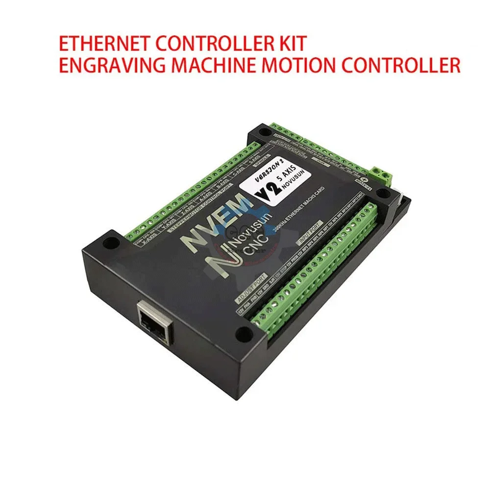 Mach3 Ethernet Interface CNC Motion Control Board 300khz CNC Router For 3/4/5/6 Axis Engraving Machine Milling Machine Processin