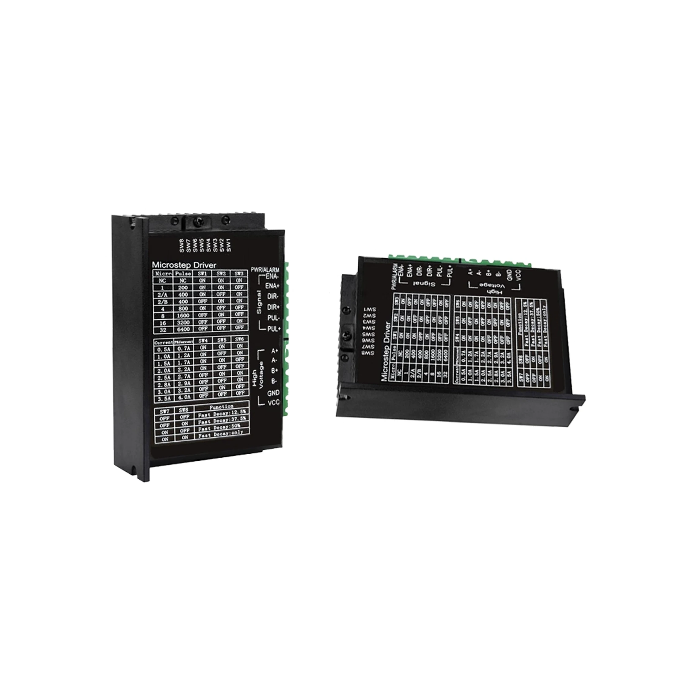 42/57-step motor driver with 32 microsteps, 4A high current, TB67S209FTG two-phase/four-phase controller
