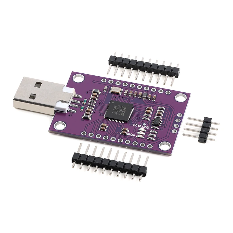 2 szt./1 szt. Moduł USB na UART FIFO SPI I2C JTAG RS232 z podwójnym kanałem FT2232HL, FT2232 CJMCU-2232HL FT232HQ, wielofunkcyjny moduł szeregowy — zdjęcie produktu 5