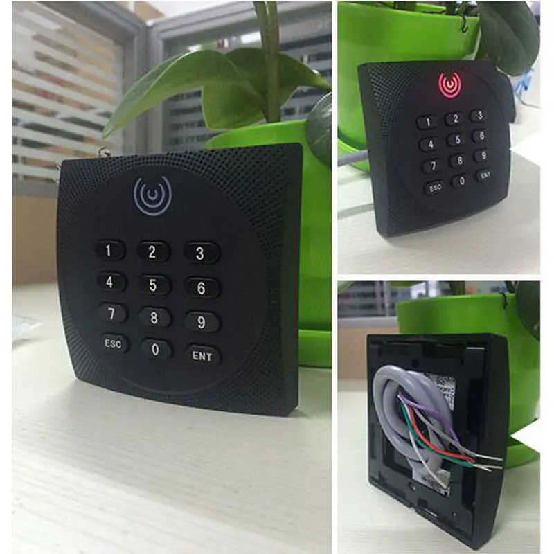 5pcs IP64 Waterproof ID/Em Card Reader With Keypad And Led 125k Weigand26 Out Smart Card Reader,Sn:K602