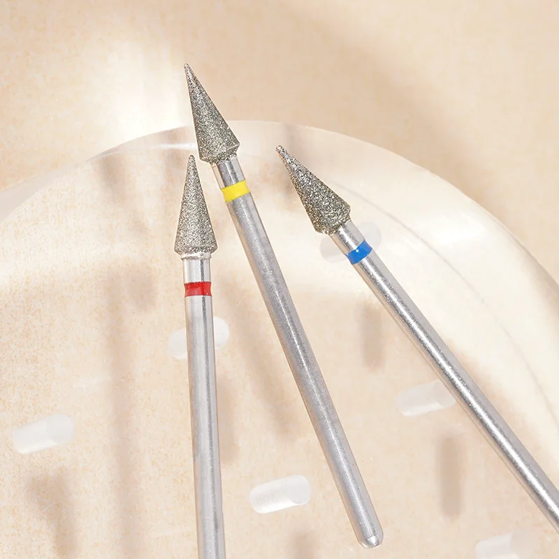 1 قطعة قاطعة المطحنة الماس ل مانيكير مسمار مثقاب الخشب ملحق باديكير آلة كهربائية مسمار بت الذباب هلام مزيل أدوات الأظافر #6