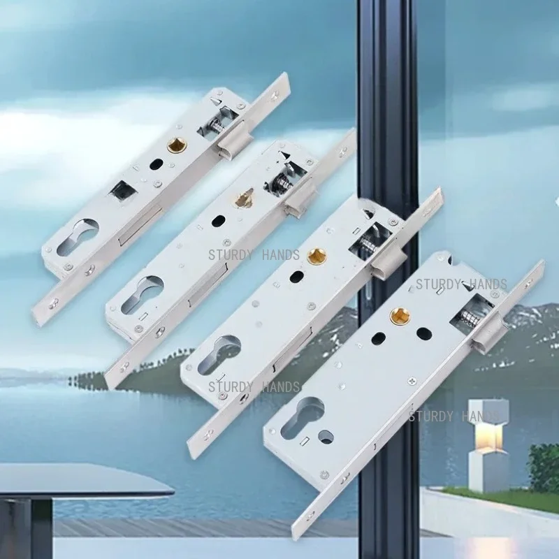 Metal narrow safety plug-in lock box anti-theft lock body size 85 92 series hardware accessories