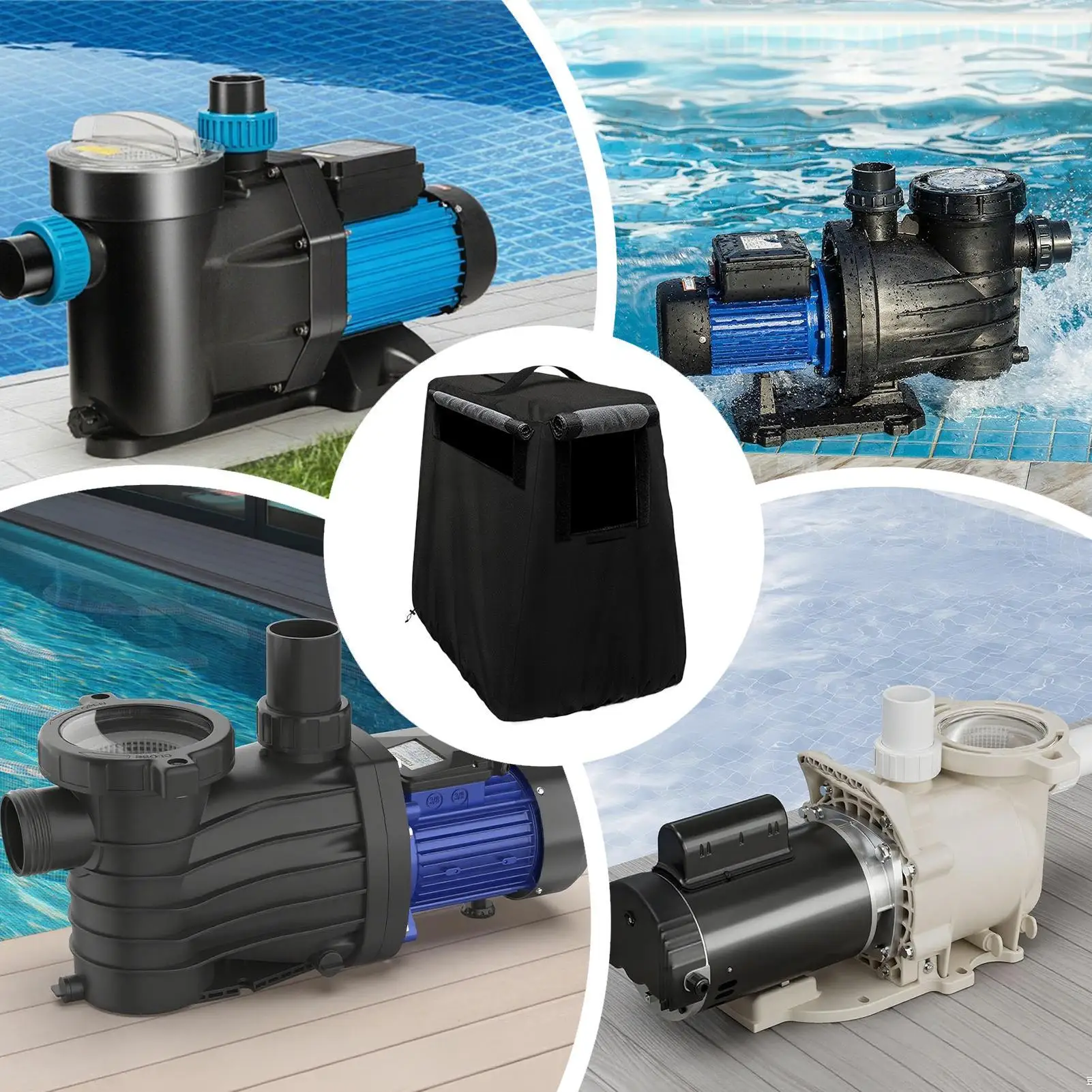 غطاء المضخة أكسفورد النسيج حامي حسنا مضخة أغطية حماية لخارج حديقة ساحة الفناء الخلفي مزرعة مسار درب فناء الحديقة