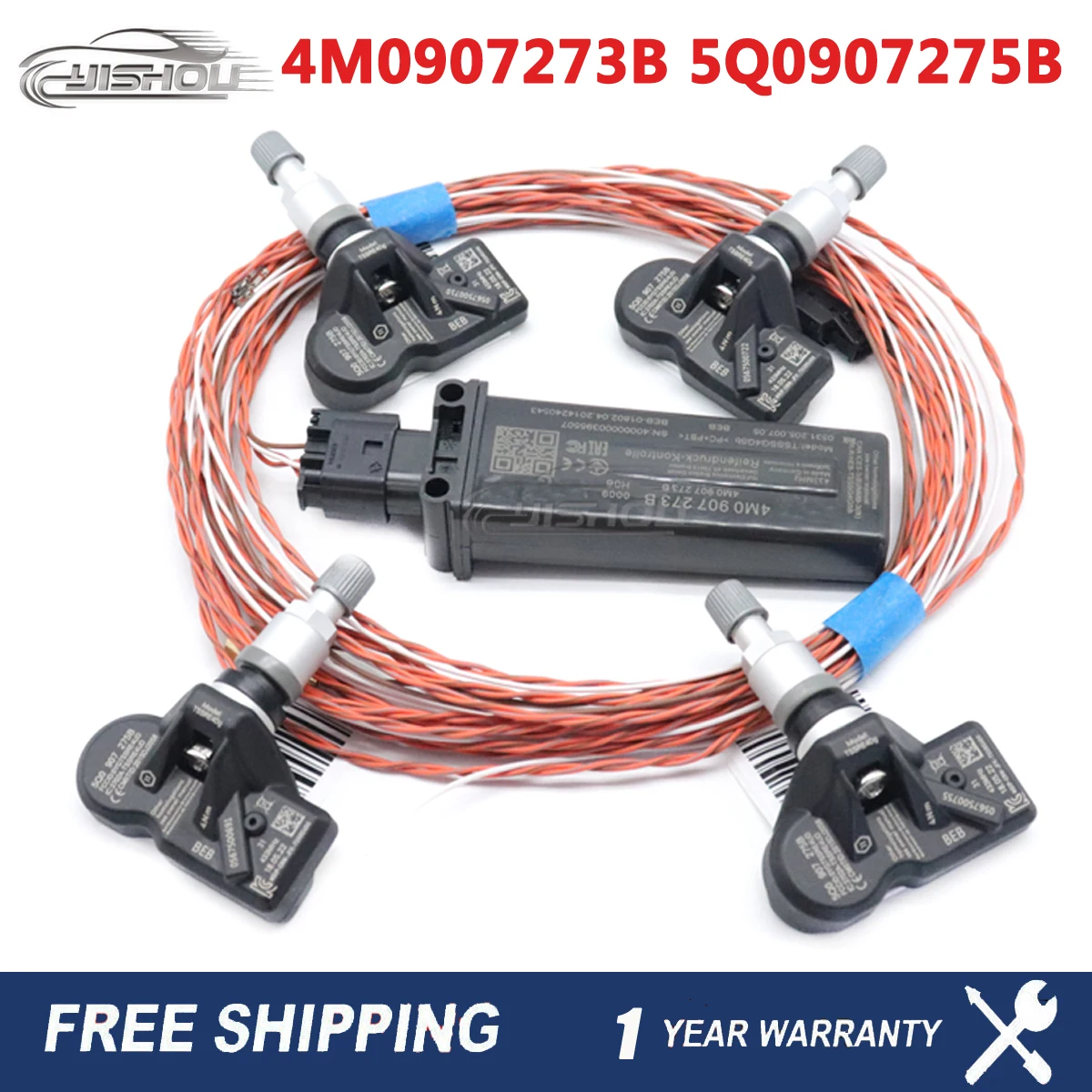 4m0907273b-5q0907275b-タイヤ空気圧センサー監視システム-tpms-アウディ-a3-a4-b9-q2l-q3l-a5-a6-a7-a8-q7-q8-q5l-2018-2024年式用