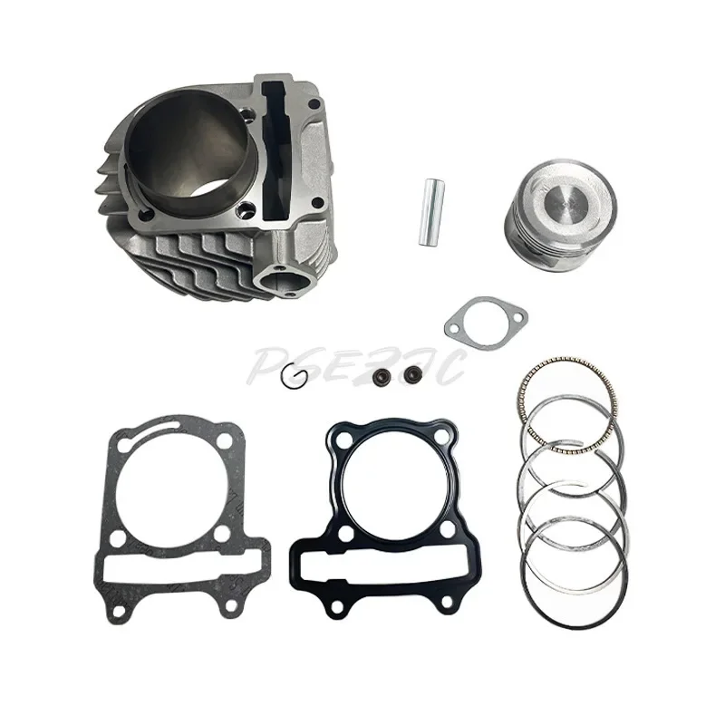 Motorcycle Engine Cylinder Sleeve Suitable for GY6200 Haomai 200 ATV200 Cylinder Piston 62.5mm200cc