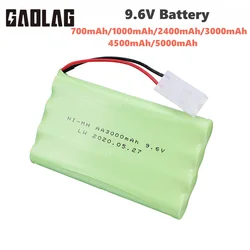 9.6V 700/1000/1400/1800/2400mAh 2800mah 3000mah For Rc toy Cars eletric lighting securty faclities AA Ni-Cd / Ni-MH Battery 1pcs