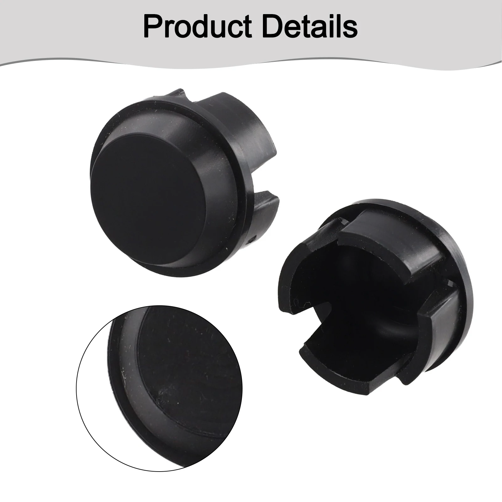 Deck Hub Cover M145727 Wheel Cap Tractor Deck Repair Restores Deck Performance Rubber Construction Tool-free Installation