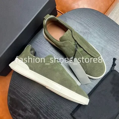 2026 Men's Flat Shoes Fashionable, Comfortable, Lightweight, Anti Slip, Simple Style, Multi Functional Casual Shoes