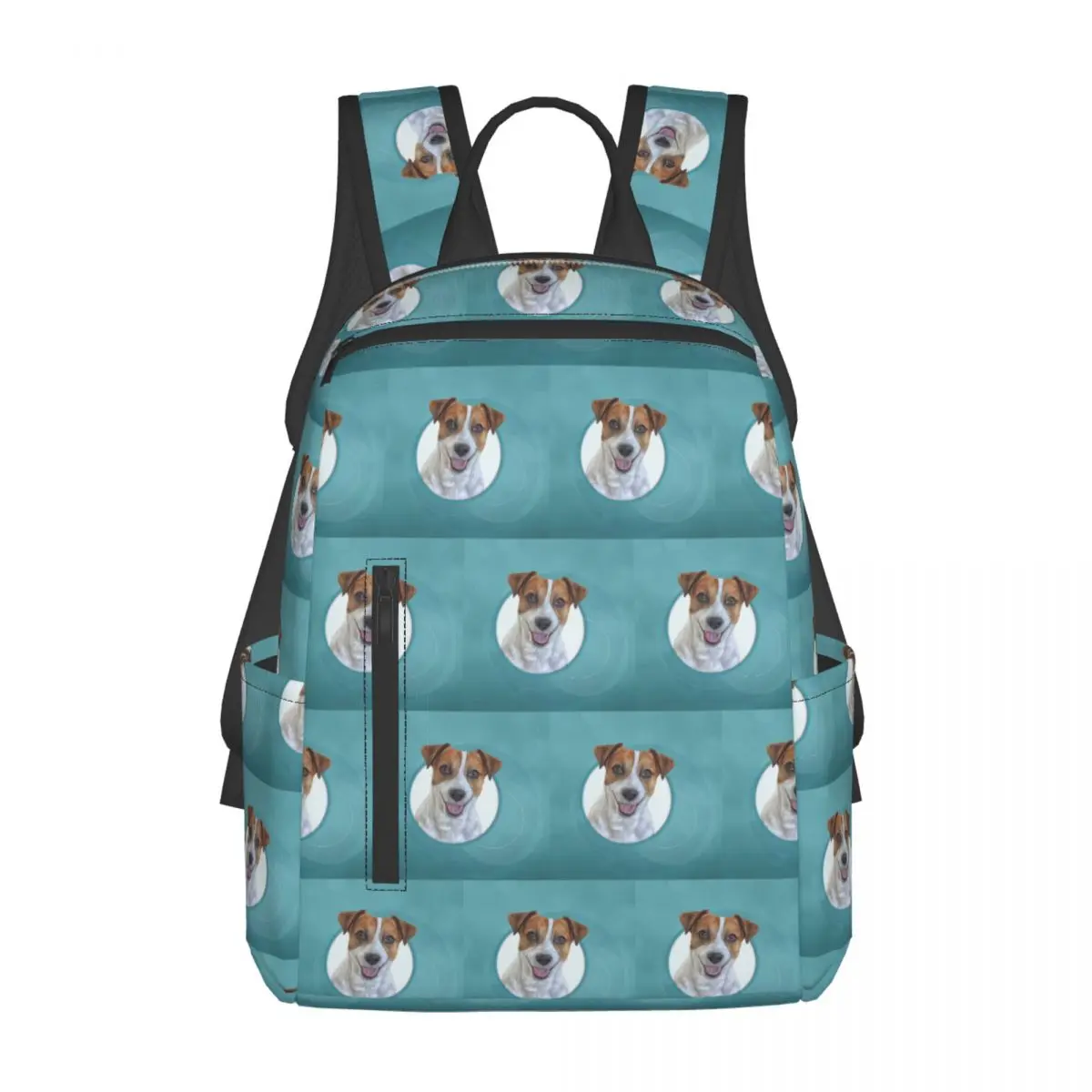 

Dog Jack Russell Terrier Drawing, Illustration Funny Dog Backpack Large Capacity BookBag School Bag Shoulder Bags for Men Women