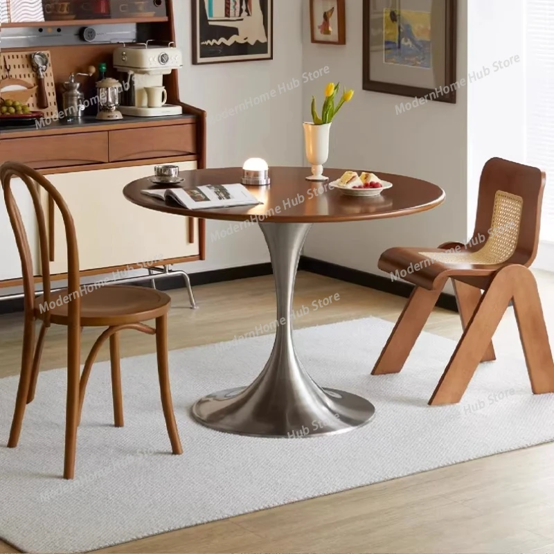 Mesas De Comedor Kitchen Furniture Writing Children Dining Table Round Designer Office Lounge Dining Table Space Saving Coffee