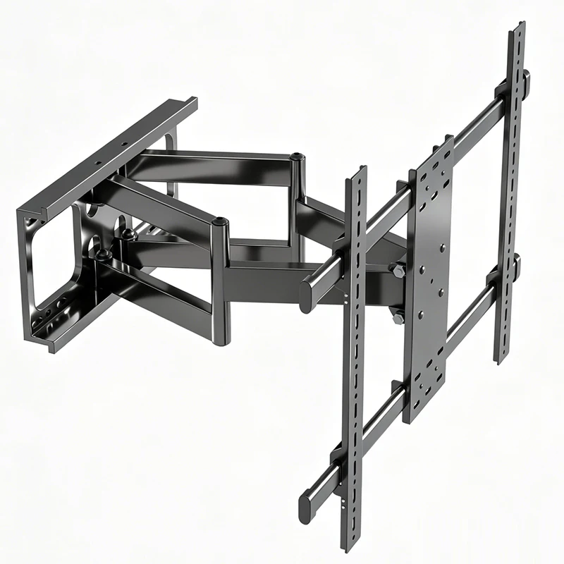 

HILLPORT 55-90 inch Heavy Duty TV Wall Mount, Full Motion TV Wall Mount with Swivel/Tilt/Leveling/Extension VESA 800x600mm DY885