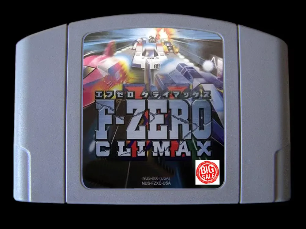 

64-битная игра ** FZero X Climax (английский язык!! Версия для США!! )