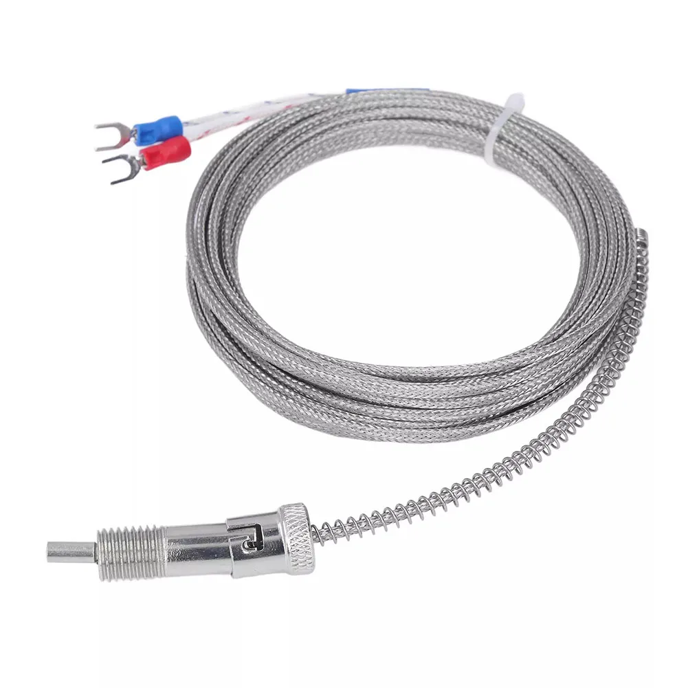 Compression Spring K Type Thermocouple Industrial Temperature Measurement Convenient For Daily Work For Display Instruments