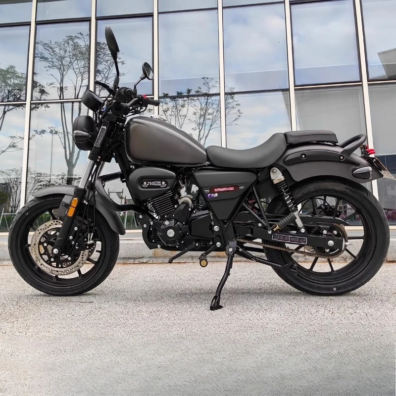 

Dafu motorcycle fat rebellion can be licensed motorcycle travel large displacement locomotive