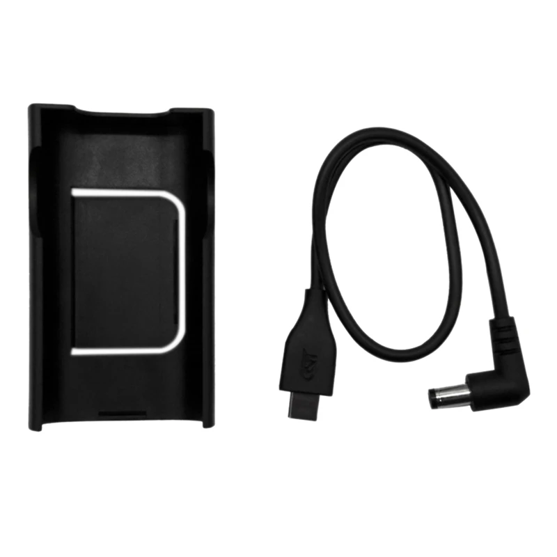 Cavo di alimentazione della batteria + scatola della batteria con Clip posteriore per occhiali DJI FPV Drone 30Cm/1TF