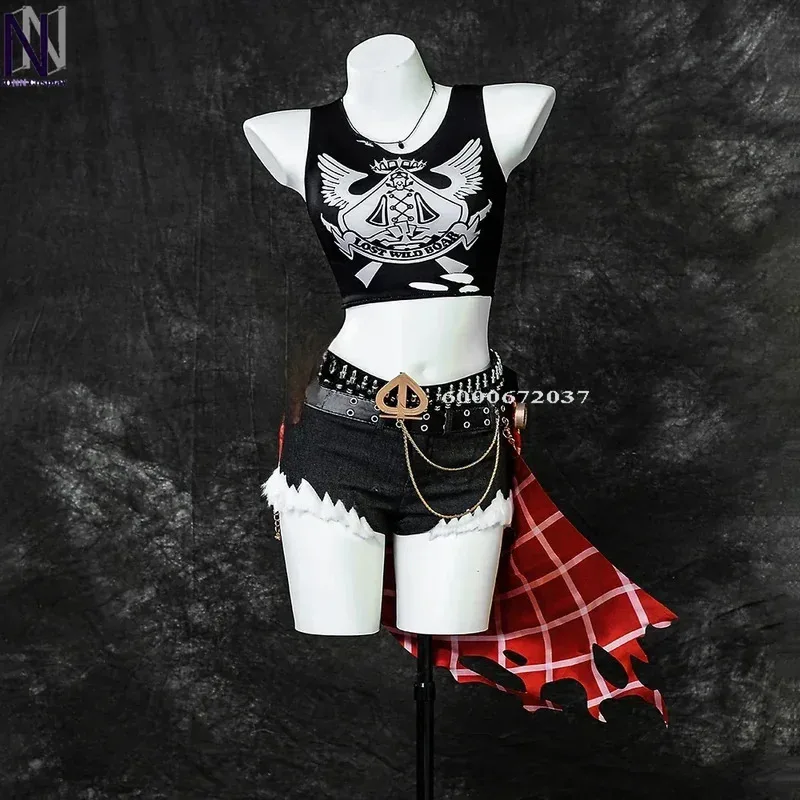 Zenless Zone Zero Game Lucy Cosplay Costume Wig Uniform Luciana Auxesis Theodoro Halloween Women Calydon Props Outfit