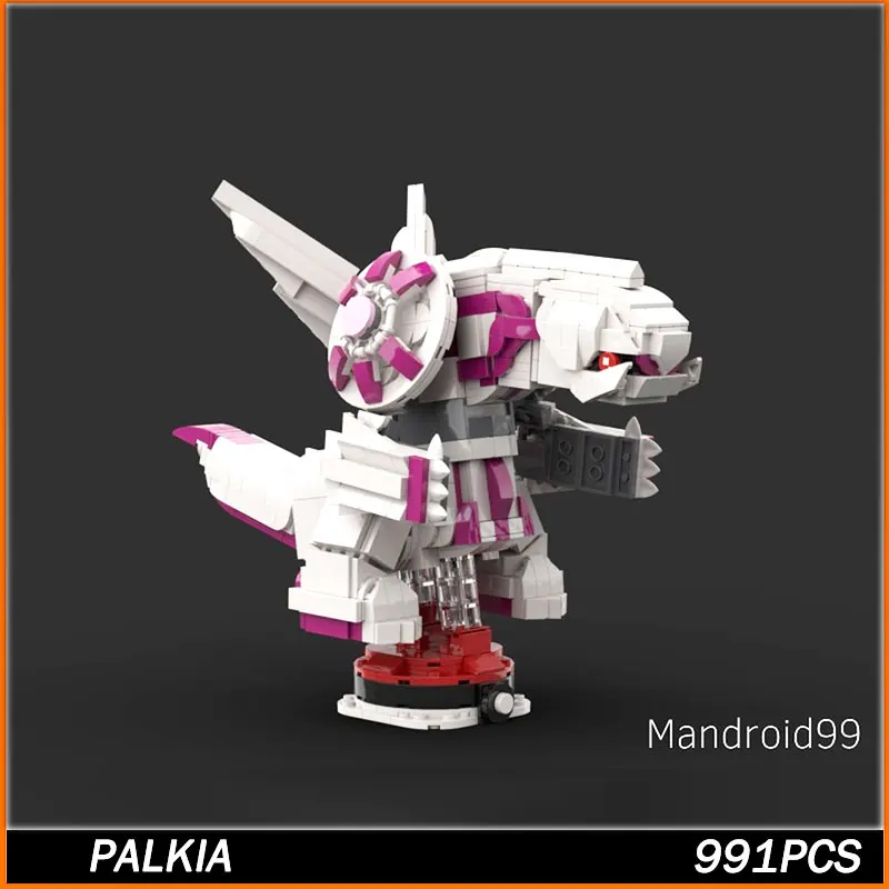 

Anime Figure Series Building Block White and Red Mecha Cartoon Action Figure Assemble Blocks Education Toys For Mode Gift 991PCS