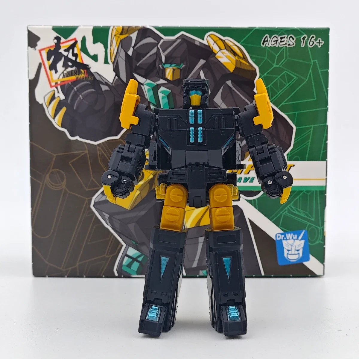 DR.WU TRANSFORMATION DW-E55B SUPERSONIC EXPLORATION SMALL SCALE DECIBEL MINI MAGNETIC Tape Actionfigur