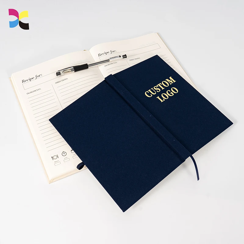 custom.Factory Sales Hardback Planner Notebooks OEM Custom Linen Cover Notebooks