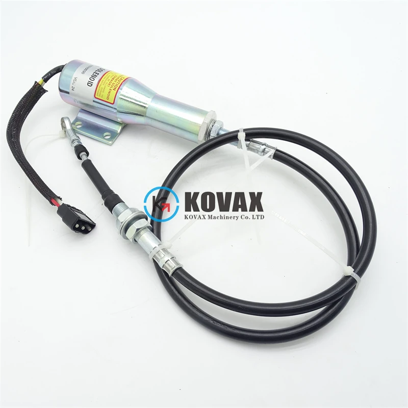 

24V Flameout Solenoid Valve SA-4646-24 11110030 for L70 L90 L120 L150 L180 Engine Excavator Parts