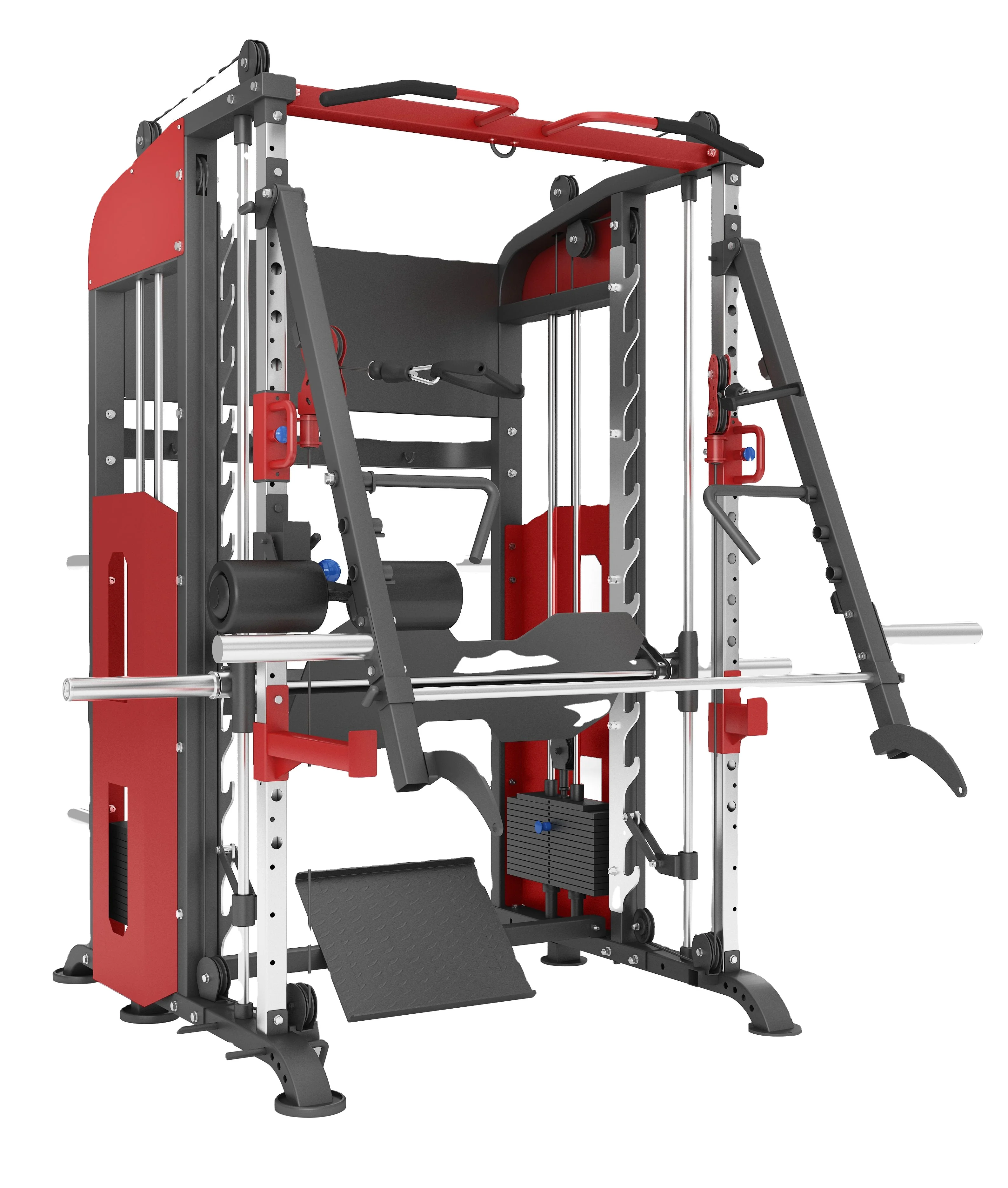 L'usine vend directement un équipement de gymnastique multifonction multifonctionnel de machine de smith