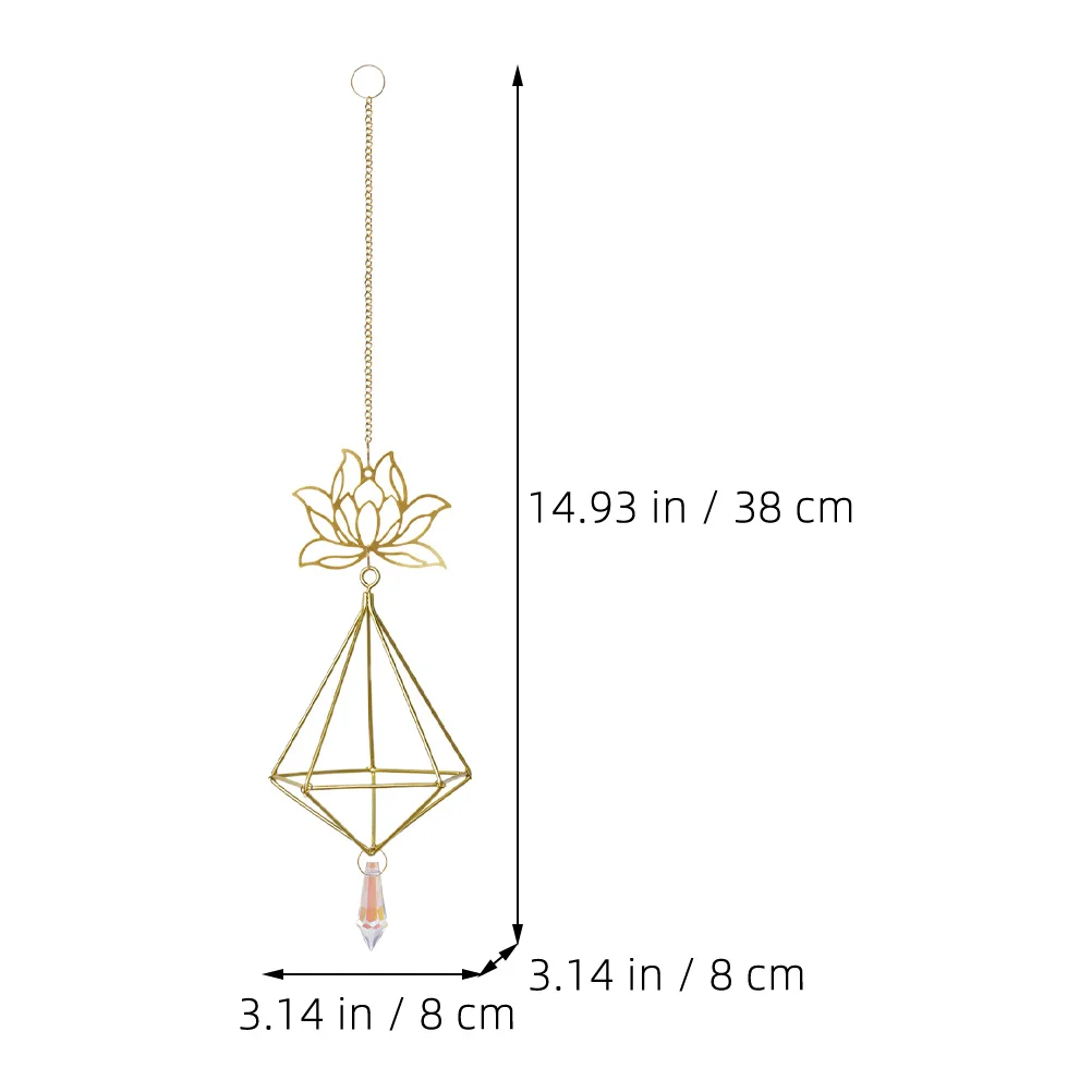 

Crystal Hanging Suncatcher Decor Prism For Window Light Catcher Indoor Garden Crystal Ornament Gift Women