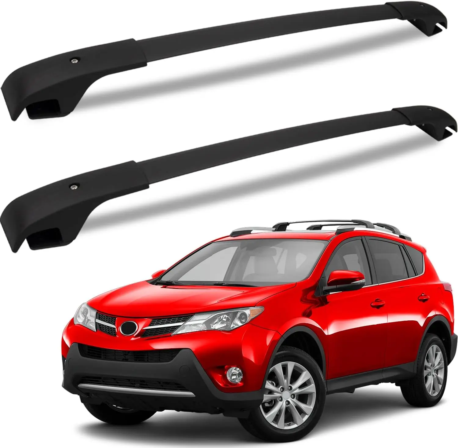 

Universal Roof Racks Cross Bars for Toyota RAV4 2013-2018, Aluminum Alloy Cargo Carrier for Luggage and Sports Gear