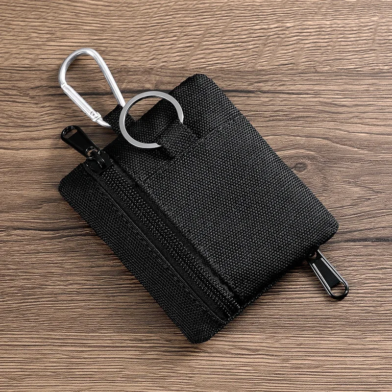 Outdoor Coin Purse Key Bag Multi-functional Outdoor Zipper Coin Wallet Sports Waist Bag Storage Accessory Bag