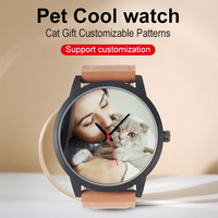 Personalized Watch New in Men's Watches Pet Cool Official Site Cat Gift Customizable Patterns Original Brand Watches Girlfriend
