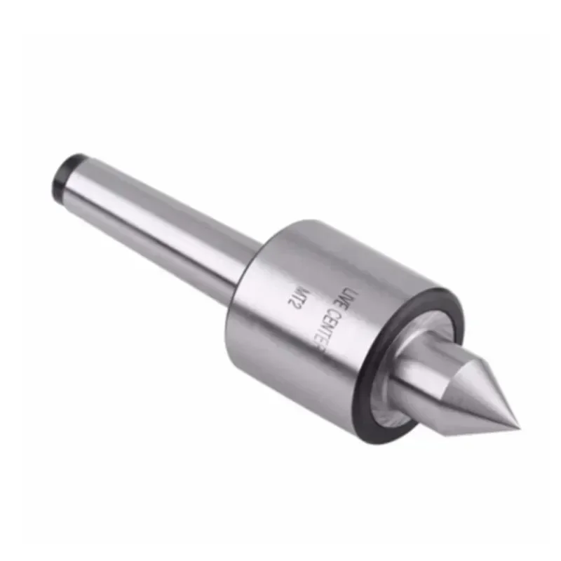 Mohs MT1 MT2 MT3 High-precision Mo-Type Rotary Center Lathe Taper Handle Movable Thimble MT2 Alloy Double Tip Center 1PC