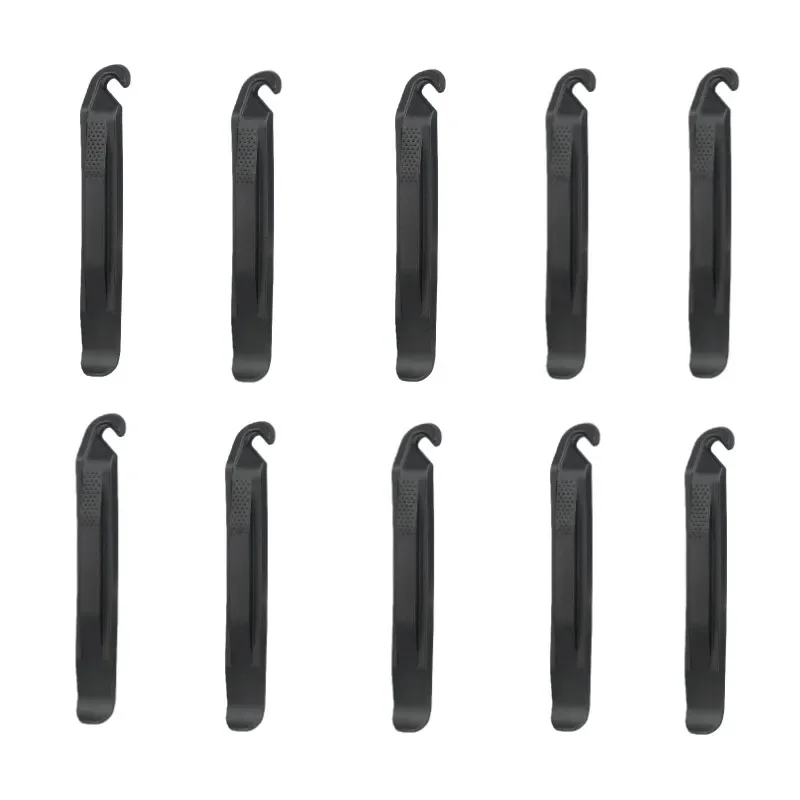 Lightweight Nylon Tire Lever For Bicycle MTB Tire Removal With Open Hook Design 11.2cm Length 9g Weight Black Rim Friendly