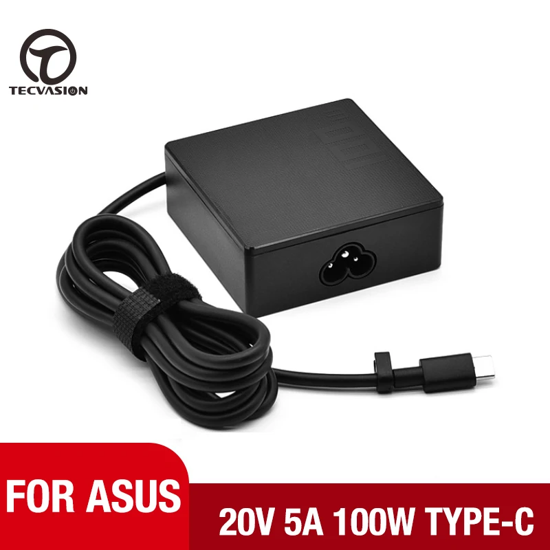 

Зарядное устройство USB Type-C для ноутбука ASUS, 100 Вт, для ASUS ROG A20-100P1A Flow X13 Z13 GV301 GZ301 G533QM G5131IC GA503QM GX703HS 14X