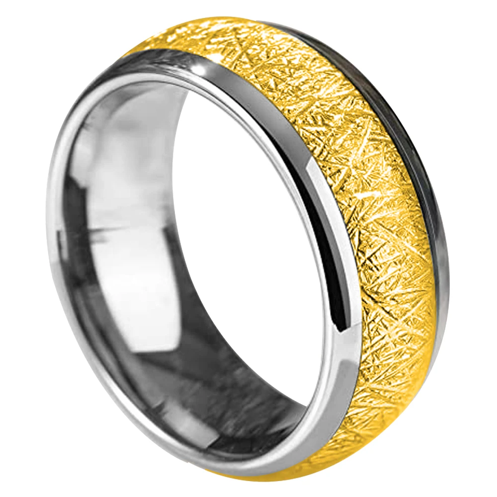 Gold/Sliver Ceramic 125kHz T5577 Chip RFID Fit Finger Ring for Clone EM4100/TK4100 Smart Cards