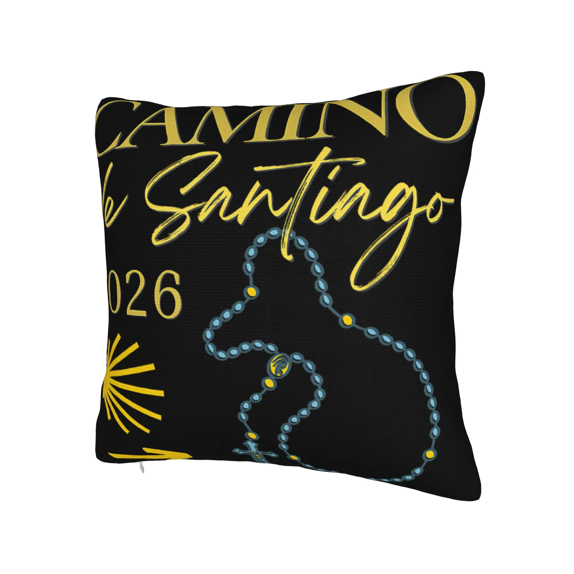 Camino de Santiago 2026  Pillow Cover Merch Printing Cushion Cover Decorations  Pillow Case Cover Home Multi Size