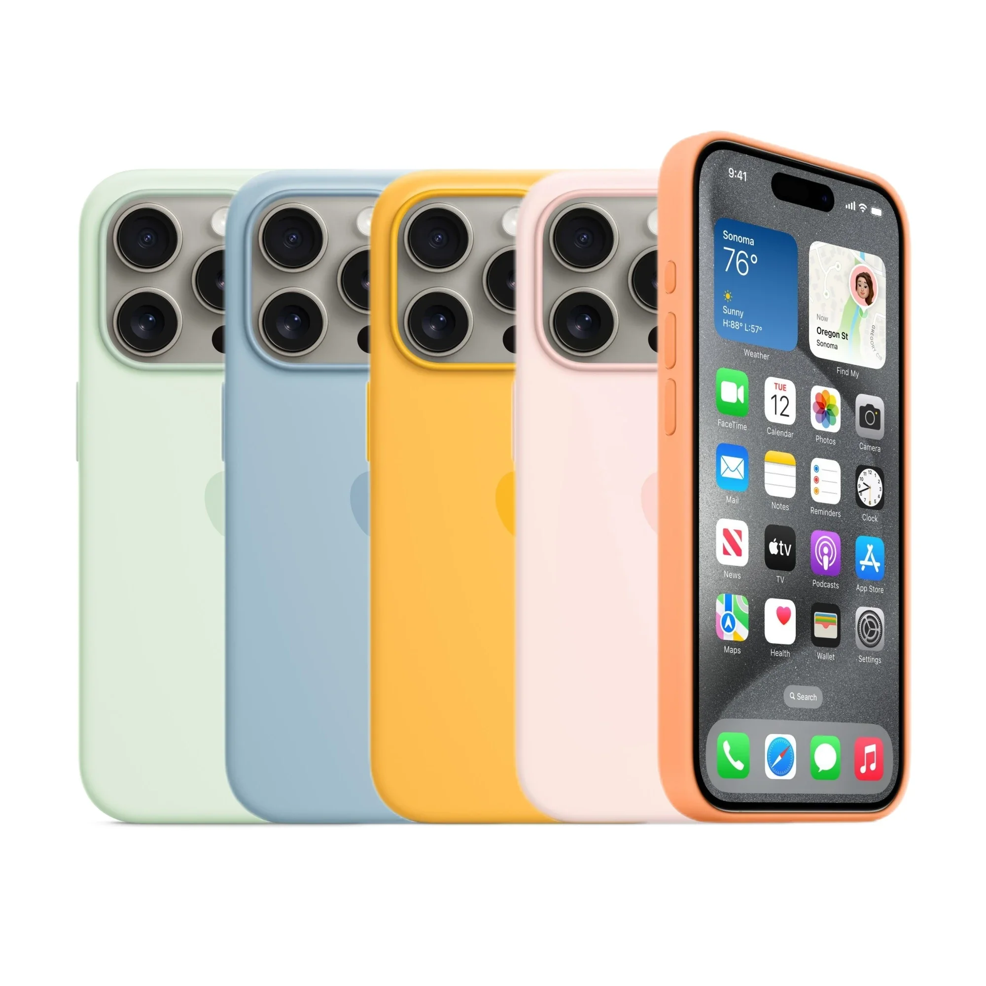 

Подходит для iPhone 15 Pro Max, жидкий силиконовый чехол для телефона, подходит для магнитной беспроводной зарядки MagSafe, анимационная задняя крышка