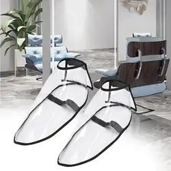 2Pcs Haircut Shoes Cover Reusable Hair Cutting Shoes Protector Non Slip Salon Foot Cover for Hairdressing Shaving Hair Salon