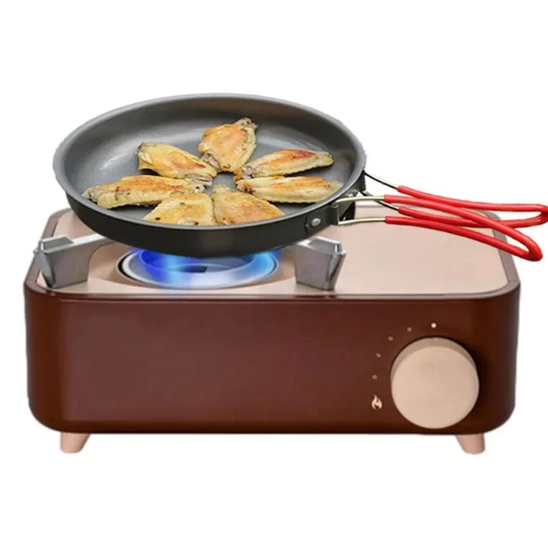 Camping Box Stove Mini Outdoor Windproof BBQ Barbecue Picnic Travel Hiking Mountaineering Electronic Burner Portable Stove