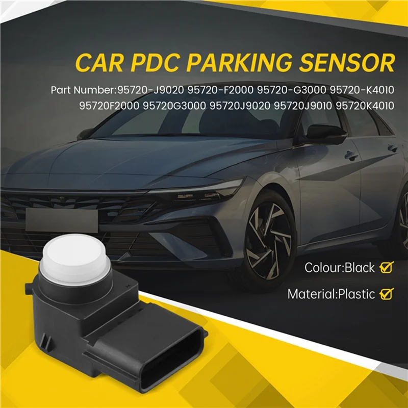 

4PCS Radar PDC Parking Sensor 95720-F2000 95720-G3000 For Hyundai Elantra Kona Ioniq I30 Kia Niro 2016-2021 95720-K4010