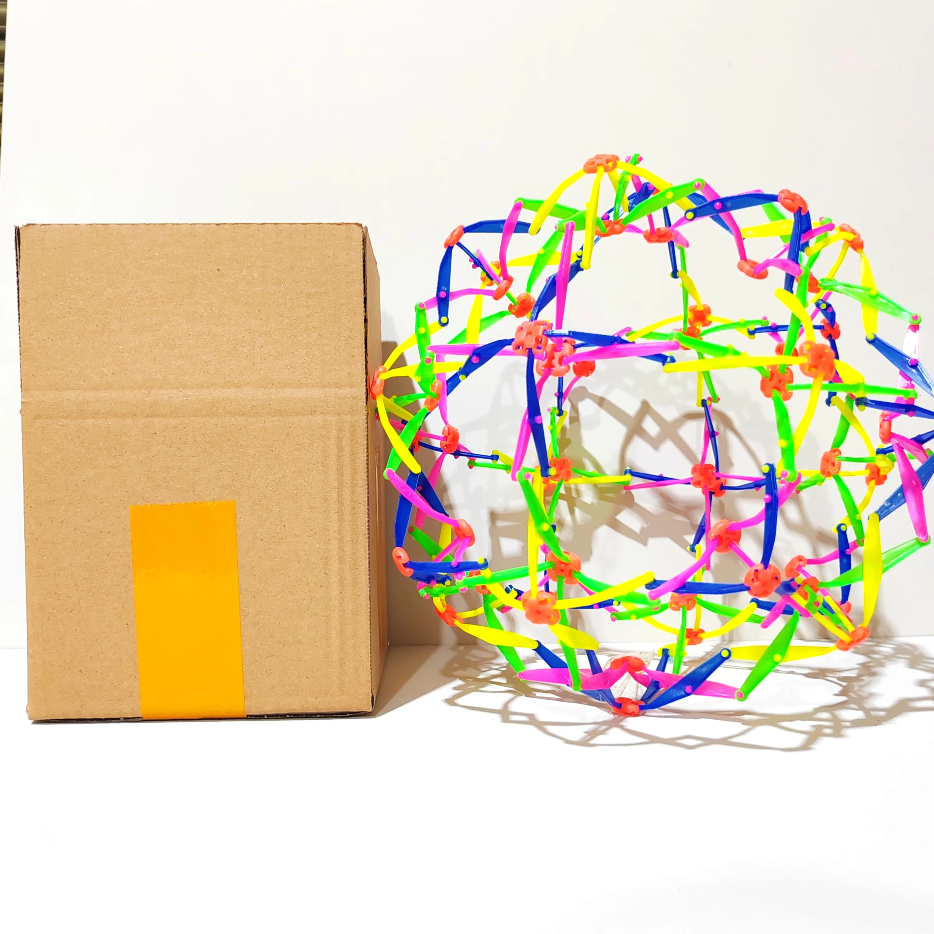 Magiczna Rozciągliwa Kwitnąca Zabawka Skacząca, Interaktywna Gra do Zabawy w Domu i na Zewnątrz, Idealny Prezent na Dzień Dziecka, Halloween, Boże Narodzenie