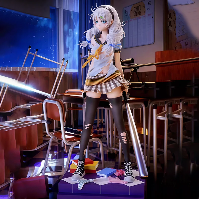 Honkai Impact 3rd Kiana Kaslana figura de Anime Houkai Gakuen Elysia/Mei Raiden/Star Rail lobo plateado figura de acción modelo muñeca Juguetes