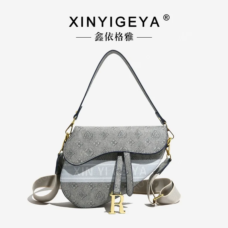 Yao Dongผู้หญิงยอดนิยมสุภาพสตรีหนังคลาสสิกCrossbodyกระเป๋าไหล่กระเป๋าMessager Luxury Elegant