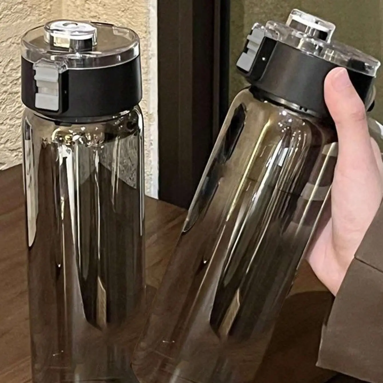Insulated Water Bottle with Tea Infuser, High Temperature Resistant, Shockproof,Large Capacity, Simple Design,Office Outdoor Use
