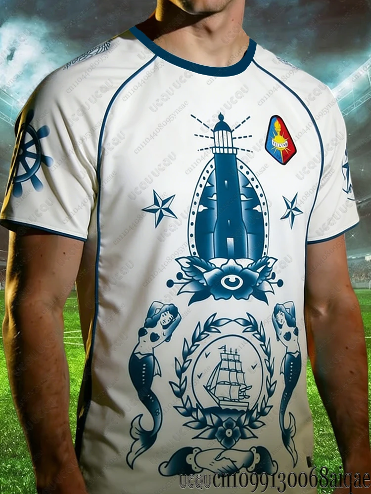 Zomer Nieuwe Heren Voetbalshirts Snel Droogende Fiets Shirts Nederland SC Telstar 25-26 Thuis Tenue Volwassenen/Kinderen Team Uniform
