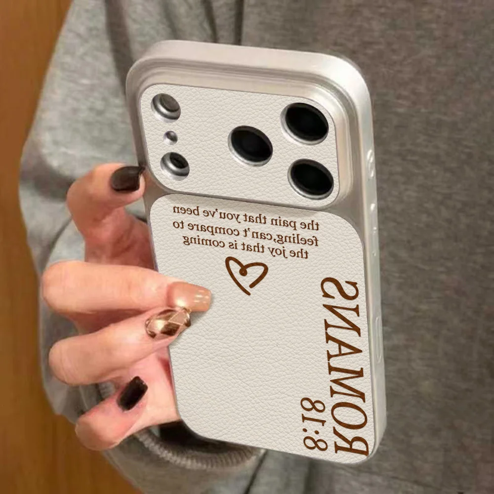 PU-Leder Handyhülle für iPhone 17 Pro Max Funda iPhone 16 13 11 15 14 12 16promax 17promax 17pro Schutzhülle Coque Cover