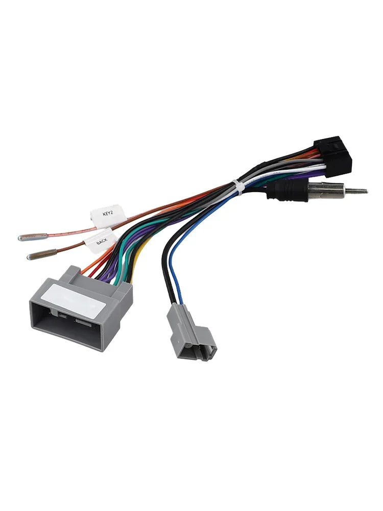 For Honda For Civic Car Radio 16 PIN Wiring Harness Cable Connector  Auto Radio Navigation Power Cord Car Accessories